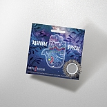 Антистрессовый акупунктурный массажер для пальцев рук Просто-Полезно "Здоровье в руках" (серебро)