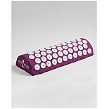 Валик массажный акупунктурный игольчатый Просто-Полезно, 42х17х8 см, фиолетовый