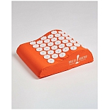 Подушка массажная акупунктурная игольчатая Просто-Полезно, 25х24х12 см, оранжевая