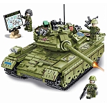 Игровой набор для девочек конструктор SEMBO BLOCK Волшебная чаша с мороженым, 615009, 695 ДЕТ.