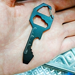 Брелок-мультитул мини "Ключ" Просто-Полезно 7 в 1, ПП-17