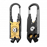 Мультитул 20 в 1 брелок-карабин