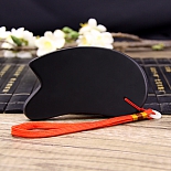 Скребок Гуаша Сердечко широкое исскуственный камень